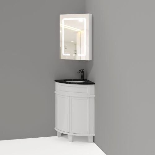 Corner Vanity