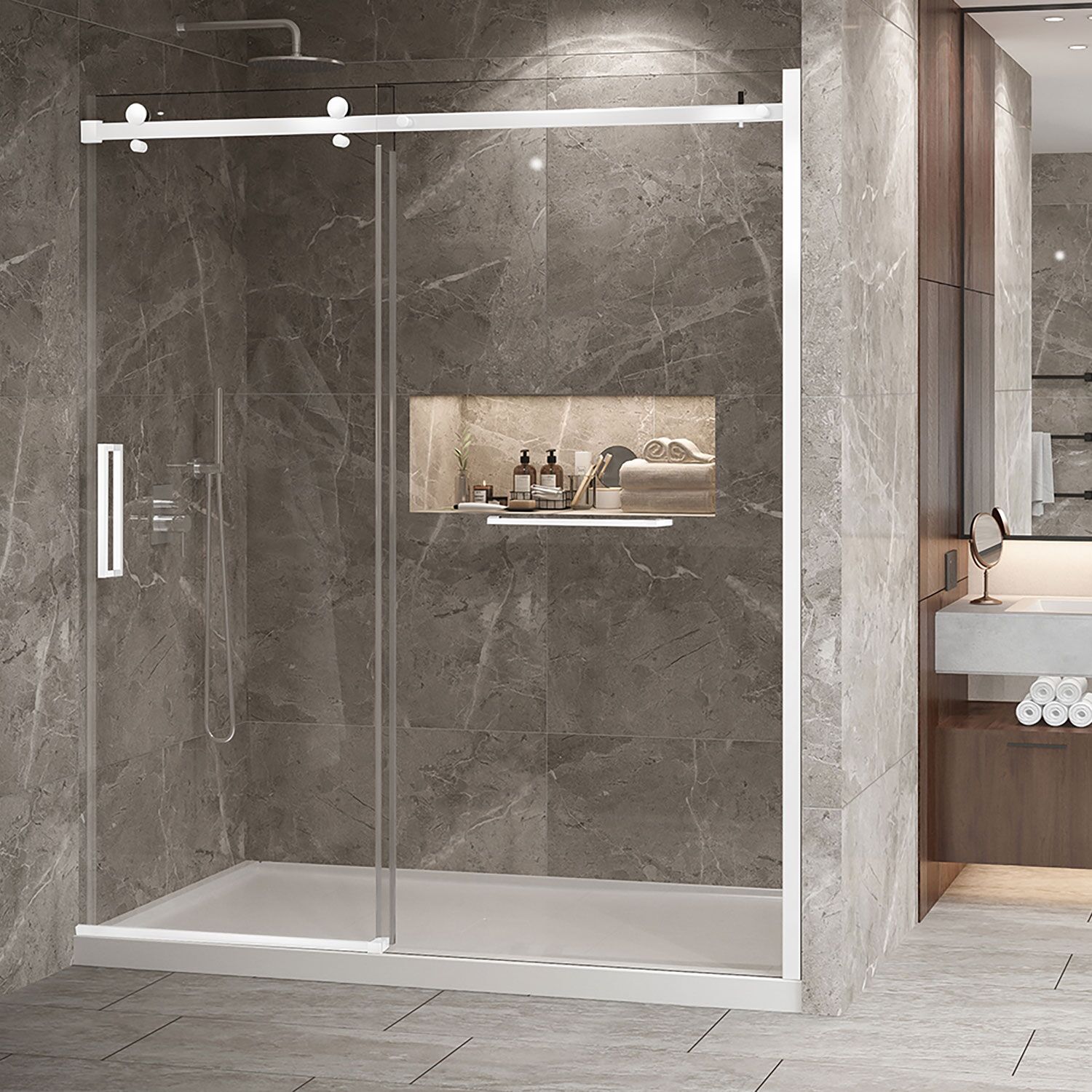 Shower door 72